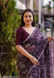 Chiffon Saree New Collection