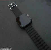Trending Men Women and Boy Girls Waterproof Kids LED ultra band Wrist watch