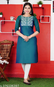 New Stylish Digital Emrodery work kurti
