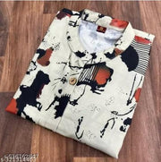 Straight cotton kurti for women