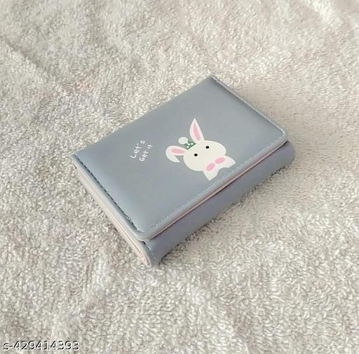Many Beautiful Printed  Cute Small Girls Women Wallet Tri-folded  many More printed Wallet,1pc
