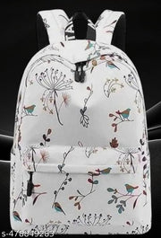 A backpack is a bag that is carried on the back with two shoulder straps. It can be used by students to carry their school supplies