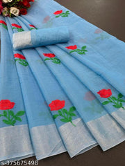 Chanderi cotton saree