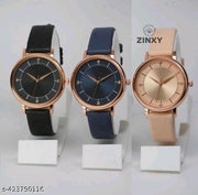 Luxury Pack of 3 Analog Watch for Women