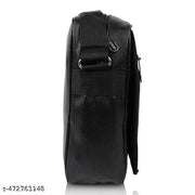 Cool Indians PU leather sling bag, Cross Body Bag Men’s | Stylish Shoulder Bag Men | Versatile Hand Bag for Men | Ideal for Travel & Office | Sling Bag Mini Passport Shoulder Strap Bag