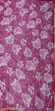 SHATIKA Georgette Printed Saree With Blouse