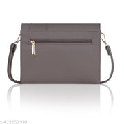 RESHU 6 card slot premium PU leather with heart batch fitting  zipper hand purse for women