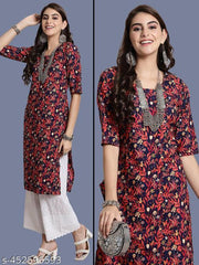 Crepe Kurti For Women