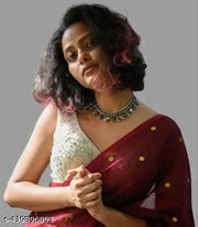 HANDLOOM COTTON GINI SAREE