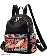 Women's Small Backpack For College Office Travelling ( Black )