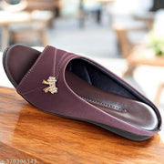 Women's Lycra Wedge Fashion Sandal | Casual Comfortable Extra Soft Ladies Footwear ||  Comfortable Lycra Slippers For Women || Soft Bottom Lycra Slippers For Women