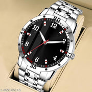 New style designer combo of 2 watches analog watch for boys & mens best watch for men Stainless Steel Chain Combo Watch For Men Boys