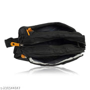 Men waist bag, Unisex Sling Bag gents kit, Cross Body Multipurpose Hand Bag, Sling Bag For Men & Women, Slim Bag for Office, Cash, Business Collection, Travelling, Pack 1