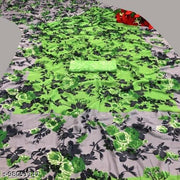 Women's Desinger Georgette Floral Printed Saree with Blouse Piece