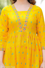 Anarkali Printed Kurti For Women