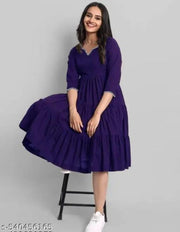 Women beautiful anarkali designer handwork katha