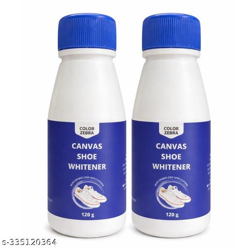 Color Zebra Quick Canvas Shoe Whitener | Pack of 2 (2 x 120 ML) |Improved Formulation