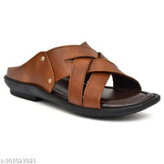 REEV MEN BLACK BROWN SANDAL SLIPPER FOR MEN