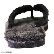 Women Memory Foam Open Toe Slide Slippers with Cozy Terry Lining, Slip on House Shoes Spa Mules Sandals with Indoor Outdoor Rubber Sole
