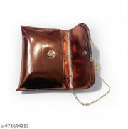Partywear Shinning Sling Bag/Clutch For Women & Girls.