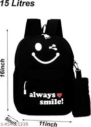 PLAYYS SCHOOL BACKPACK FOR GIRLS | COLLEGE BAG | TUITION BAG (SKY BLUE)