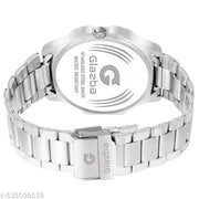 Day & Date Function Watch With Stainless Steel Chain Analog Watch - For Men
