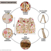 Royal finishing touch to your ethnic look with this luxury traditional purse