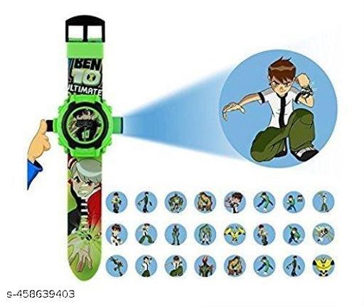 Digital 24 Images Projector Watch for Kids Boys Rubber Material Watch, Diwali Gift, Birthday Return Gift, Best Digital Toy Watch for Boy's & Girl's