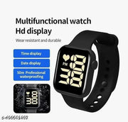 New Classy Pink Colour Digital LED Watch for Teenagers boy's and girl's With Attractive look's