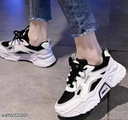 New Women's Stylish Casual Sports Sneakers | Walking Sneakers Shoes | Partywear Sneakers | Running Sneakers For Women's and Girl