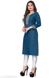 Women Fancy Embroidered Kurti