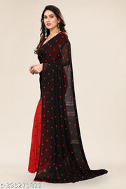 Women Printed Indian Traditional Ethnic Wear Georgette Sarees