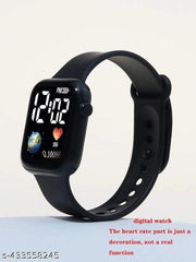 Fashionable Children Kids Digital Watches Sports Square Electronic Stylish Led Watch for Kids Boy Baby Girls Digital Watch for Kids Latest Trending Watches for Kids (Boys and Girls)