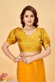 Saree With Blouse Piece