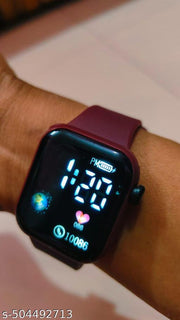 New Classy Brown Colour Digital LED Watch ( Boy & Girl )