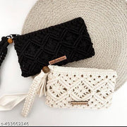 ORYA ALEX Macrame handbags/ Macrame sling bags/ Macrame bags for gifts/ mother's day gift ideas/ gifts for mothers Pack of 2