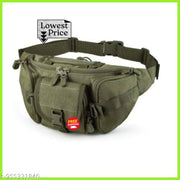 Men's Green  Waist Bag || Men's Casual Waist Bag || Style Men's Waist Bags || Unisex Waist Bag