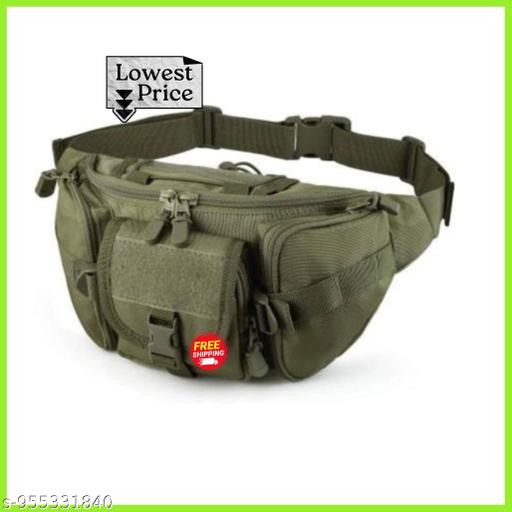 Men's Green  Waist Bag || Men's Casual Waist Bag || Style Men's Waist Bags || Unisex Waist Bag