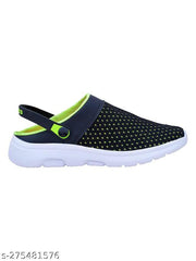 CLYMB Men's Clogs/Sandals with Adjustable Back Strap Ultra Soft & Flexibility Anti Skid Comfortable Waterproof Daily Mules Clogs/Sandals for Men