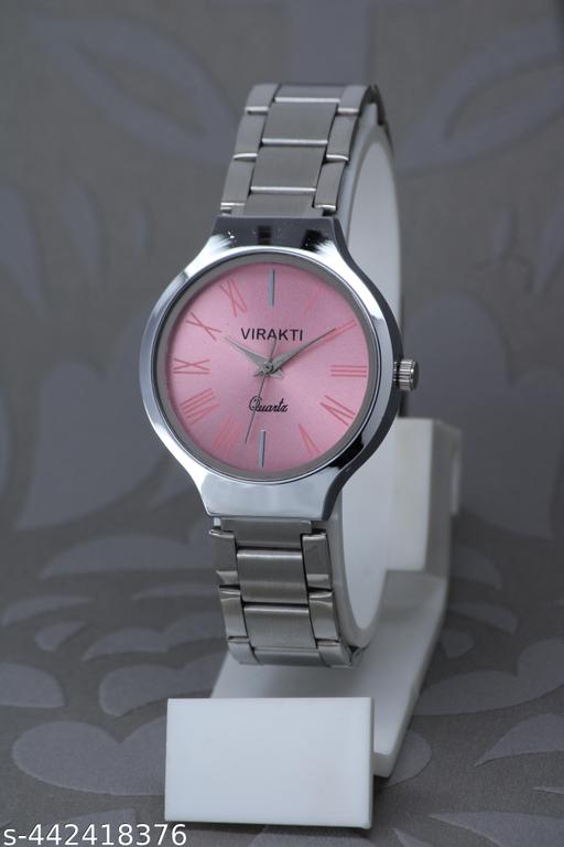 Fancy Design Metal Chain Analog Watch For Womens & Girls