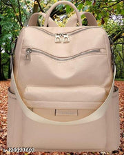 MomsyStore Women Leather Backpacks For Daily Travel Daypacks