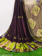 New Printed Bollywood Daily Wear Chiffon, Georgette Saree 2025