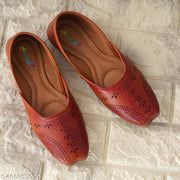 Duosoft Bellies for Women | Soft Comfortable | Breathable | Fashionable | Stylish | Trendy | Super soft | Lightweight | Anti-Slip Sole | Indoor & Outdoor | (DW-0201)(Tan)