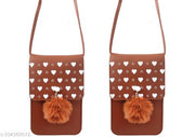 MAHABAL Sling Bags for Women Latest |Crossbody Bag | Phone Bag Stylish PU Leather.Mobile Cell Phone Holder Pocket Purse Wallet Mini Shoulder Bags Ideal Gift for Women(pair of 2 sling)