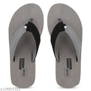 Pack of 2-Multicolor Solid Thong Flip-flops For Men - Pack of 2