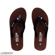 Flat-D-19-Purple Women's Orthopaedic Diabetic Comfort Daily Use Slippers & Flipflops