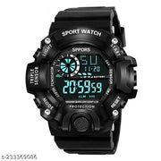 Army Kids-Boys Black Silicon Casual Sports Watches