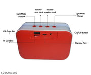 Best premium Bluetooth speaker with LED Light 8 Patterns Wireless Speaker  Powerful Sound Hands-Free Home Outdoor Wireless