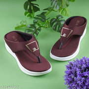 Attractive Graceful Women Wedges