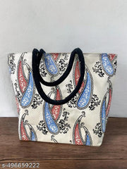 Fiery Flair Canvas Shopping Bag l Canvas tote bag l Grocery bag